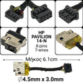DC JACK HP Pavilion 14-N 15-N