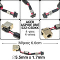 DC JACK ACER Aspire ONE 522-C5DKK