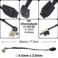 DC JACK HP Chromebook 11G 5EE