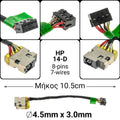 DC JACK HP 14-D, D305