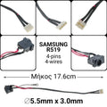DC JACK Samsung R519, D321