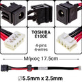 DC JACK Toshiba Satellite E100E