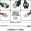DC JACK Lenovo Ideapad 110-15ISK
