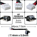 DC JACK HP Probook 640650 G1 727811-SD1