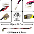 DC JACK ACER Nitro 5 A515-41