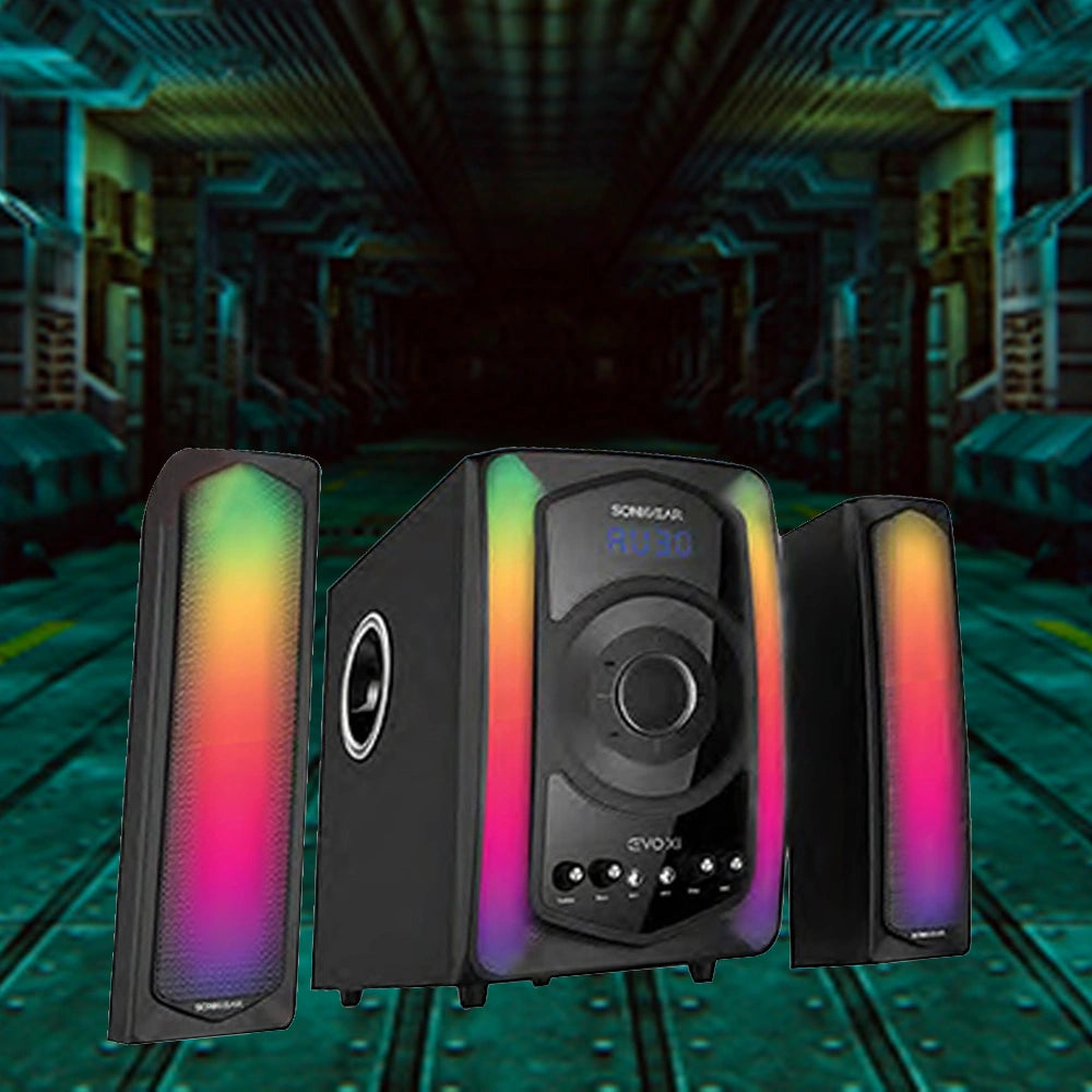 SONIC GEAR BLUETOOTH 2,1 SPEAKER WITH REMOTE CONTROL EVO 11