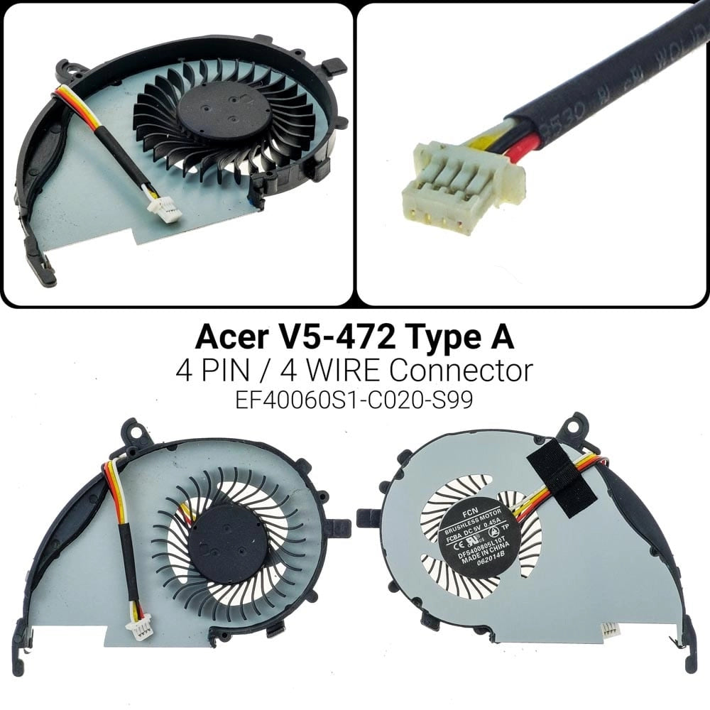 Ανεμιστήρας ACER V5-472 TYPE A