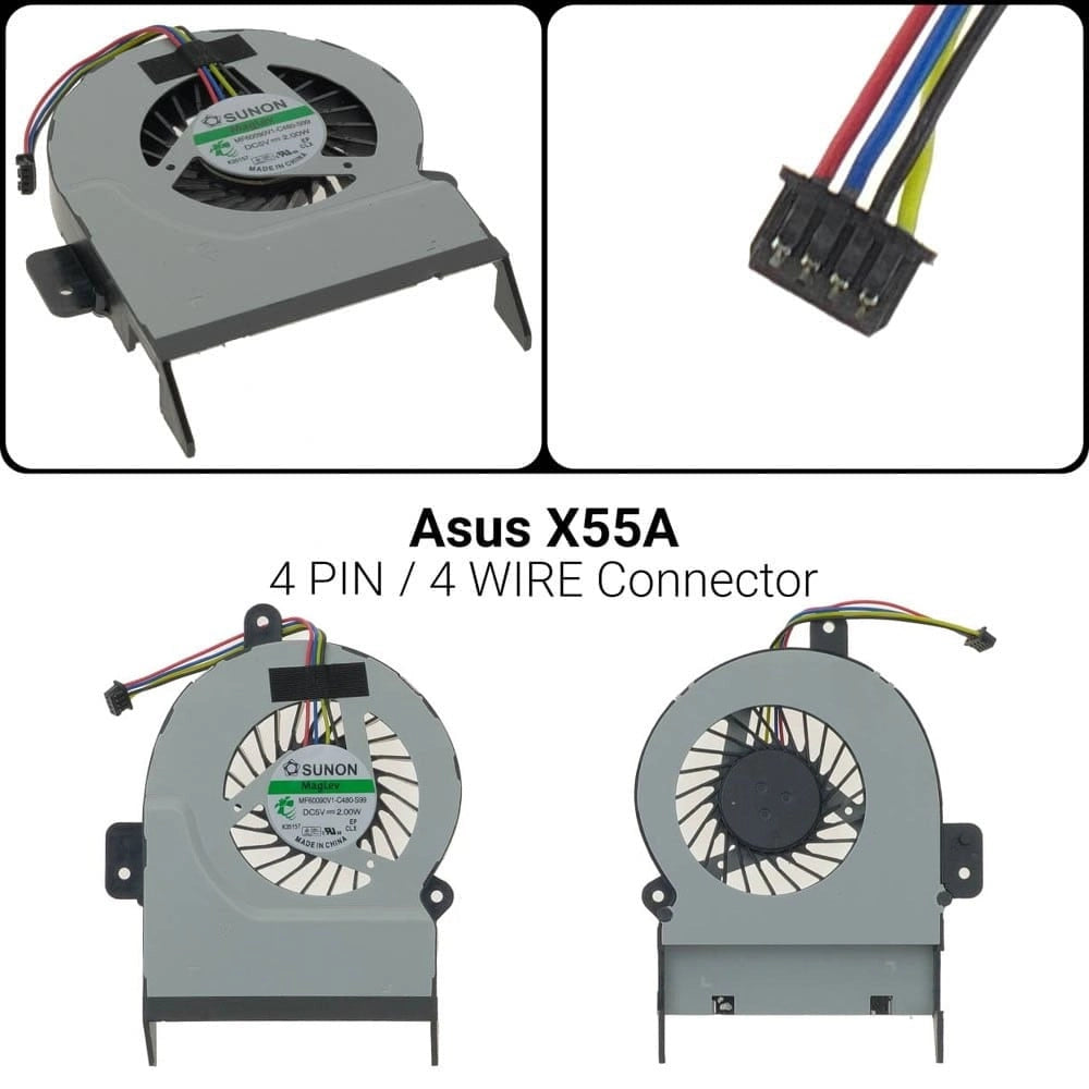 Ανεμιστήρας ASUS X55A SLIM 9-10MM