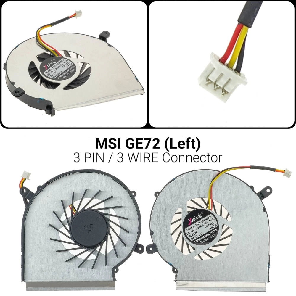 Ανεμιστήρας MSI GE72 GPU (LEFT)