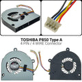 Ανεμιστήρας Toshiba P850 TYPE A