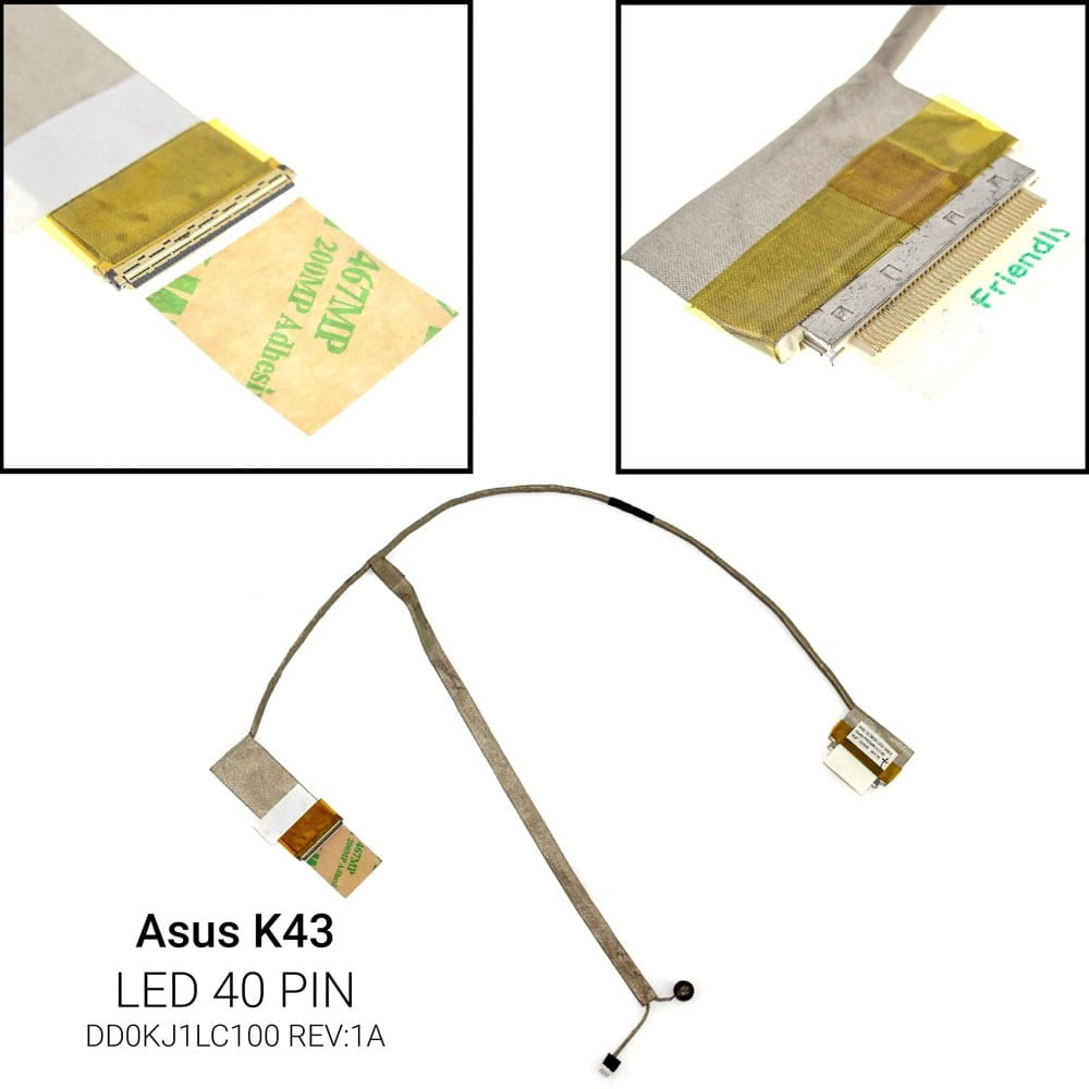 Καλωδιοταινία Οθόνης για ASUS K43