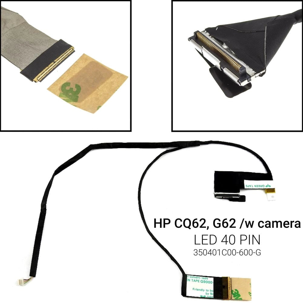 Καλωδιοταινία Οθόνης για HP CQ62G62 WITH Camera