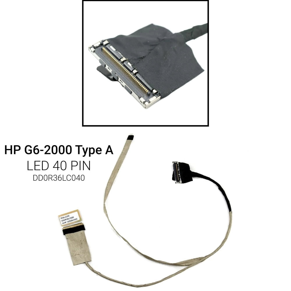 Καλωδιοταινία Οθόνης για HP G6-2000 TYPE A