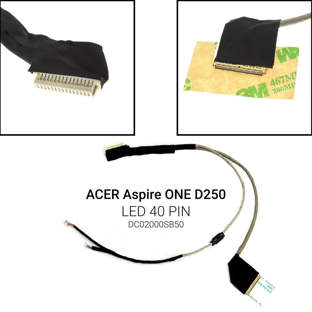 Καλωδιοταινία Οθόνης για ACER Aspire ONE D250