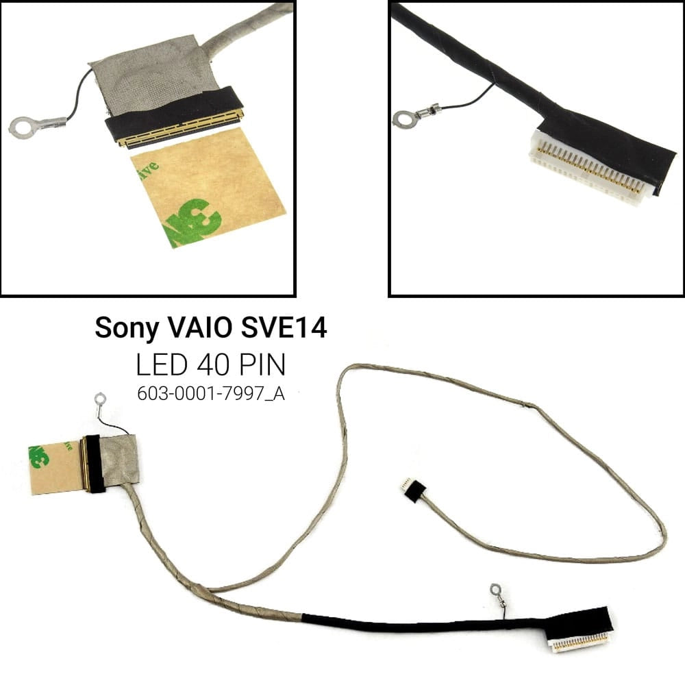Καλωδιοταινία Οθόνης για SONY VAIO SVE14 SVE141D11T SVE14A11T SVE14118FXW
