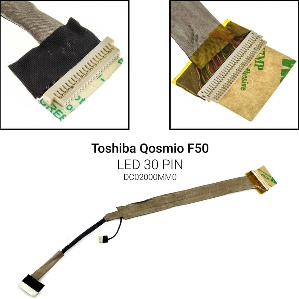 Καλωδιοταινία Οθόνης για Toshiba Qosmio F50