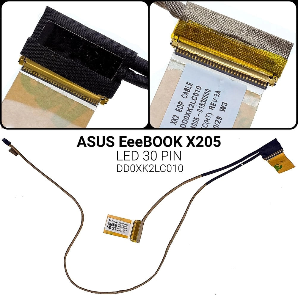 Καλωδιοταινία Οθόνης για ASUS Eeebook X205 30PIN