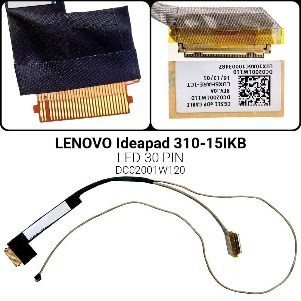 Καλωδιοταινία Οθόνης για Lenovo Ideapad 310-15IKB 30 PIN