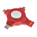 Charging Spinner 4 IN 1 RED-White