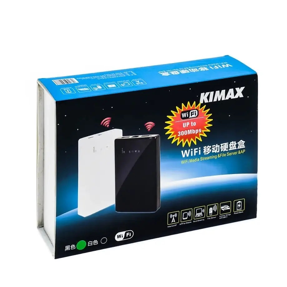 WIFI Media Streaming & FILE Server & AP Kimax BS-U25AWF