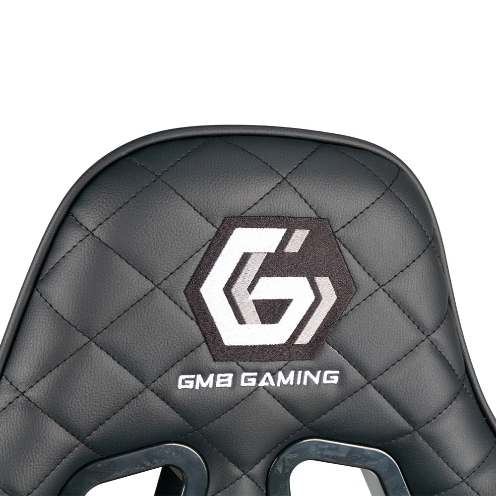 GEMBIRD GAMING PVC LEATHER CHAIR WITH PILLOWS BLACK