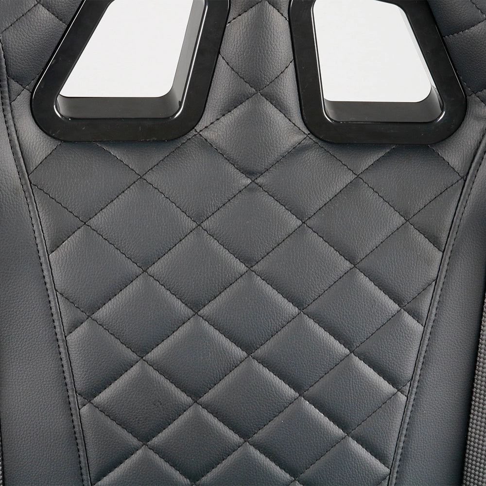 GEMBIRD GAMING PVC LEATHER CHAIR WITH PILLOWS BLACK