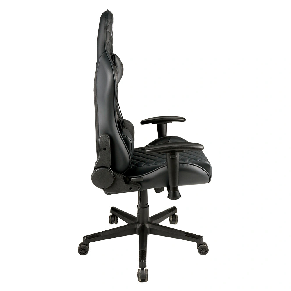 GEMBIRD GAMING PVC LEATHER CHAIR WITH PILLOWS BLACK