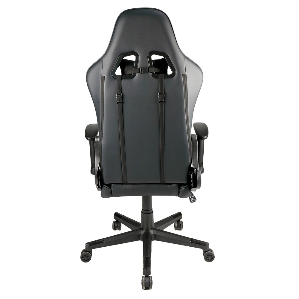 GEMBIRD GAMING PVC LEATHER CHAIR WITH PILLOWS BLACK