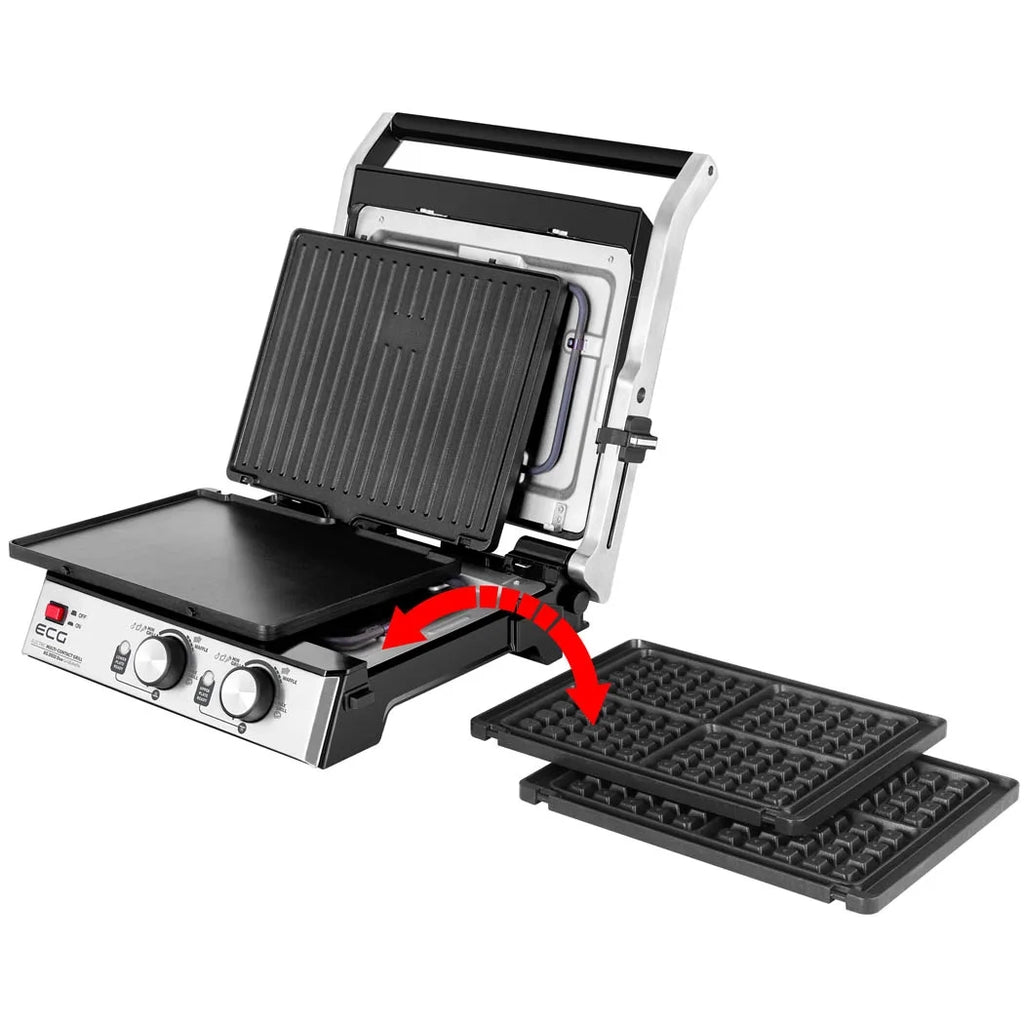 Γκριλιέρα - Βαφλιέρα 2000W KG2033 ECG