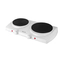 Επιτραπέζια Διπλή Εστία 2500W EV2512 White ECG