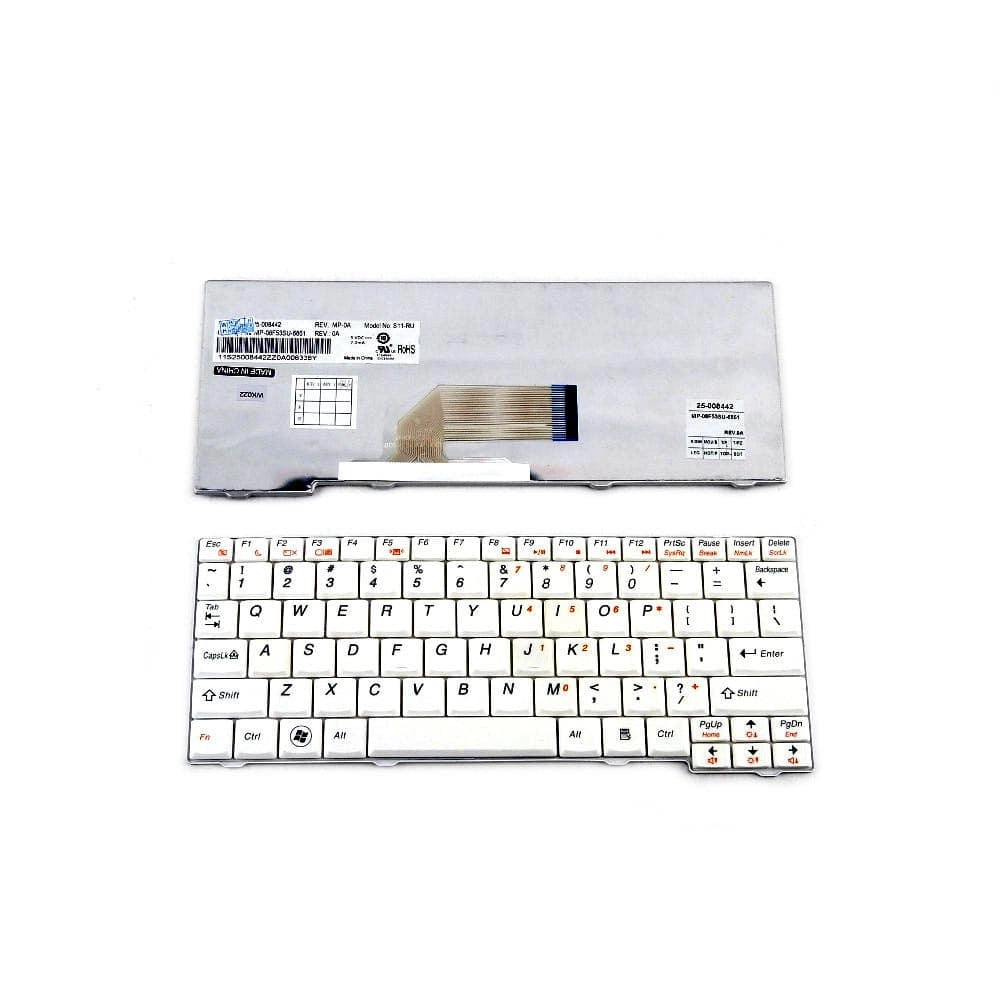 Πληκτρολόγιο Lenovo Ideapad S10-2 Λευκό
