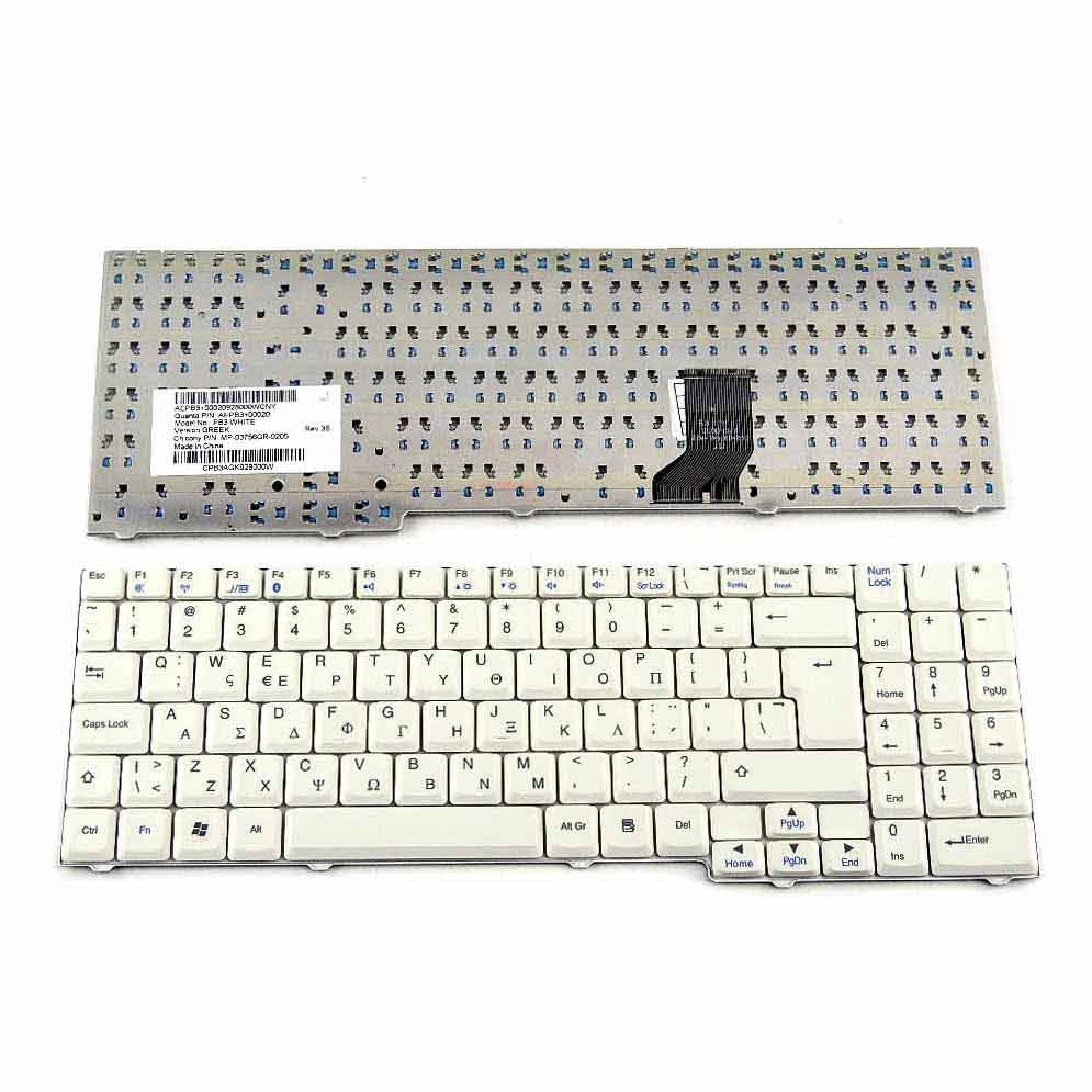 Πληκτρολόγιο Packard BELL Minos GP3W White