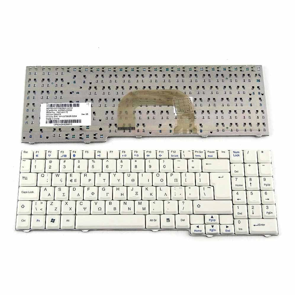 Πληκτρολόγιο Packard BELL ARES MB55 White