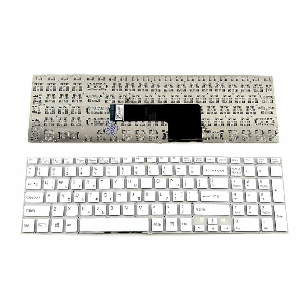 Πληκτρολόγιο SONY VAIO SVF15A US Λευκό Greek