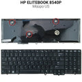 Πληκτρολόγιο HP Elitebook 8540P 8540W