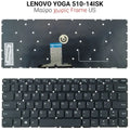 Πληκτρολόγιο Lenovo YOGA 510-14ISK 510-14IKB NO Frame US