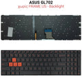Πληκτρολόγιο ASUS GL702 NO Frame US + Backlight