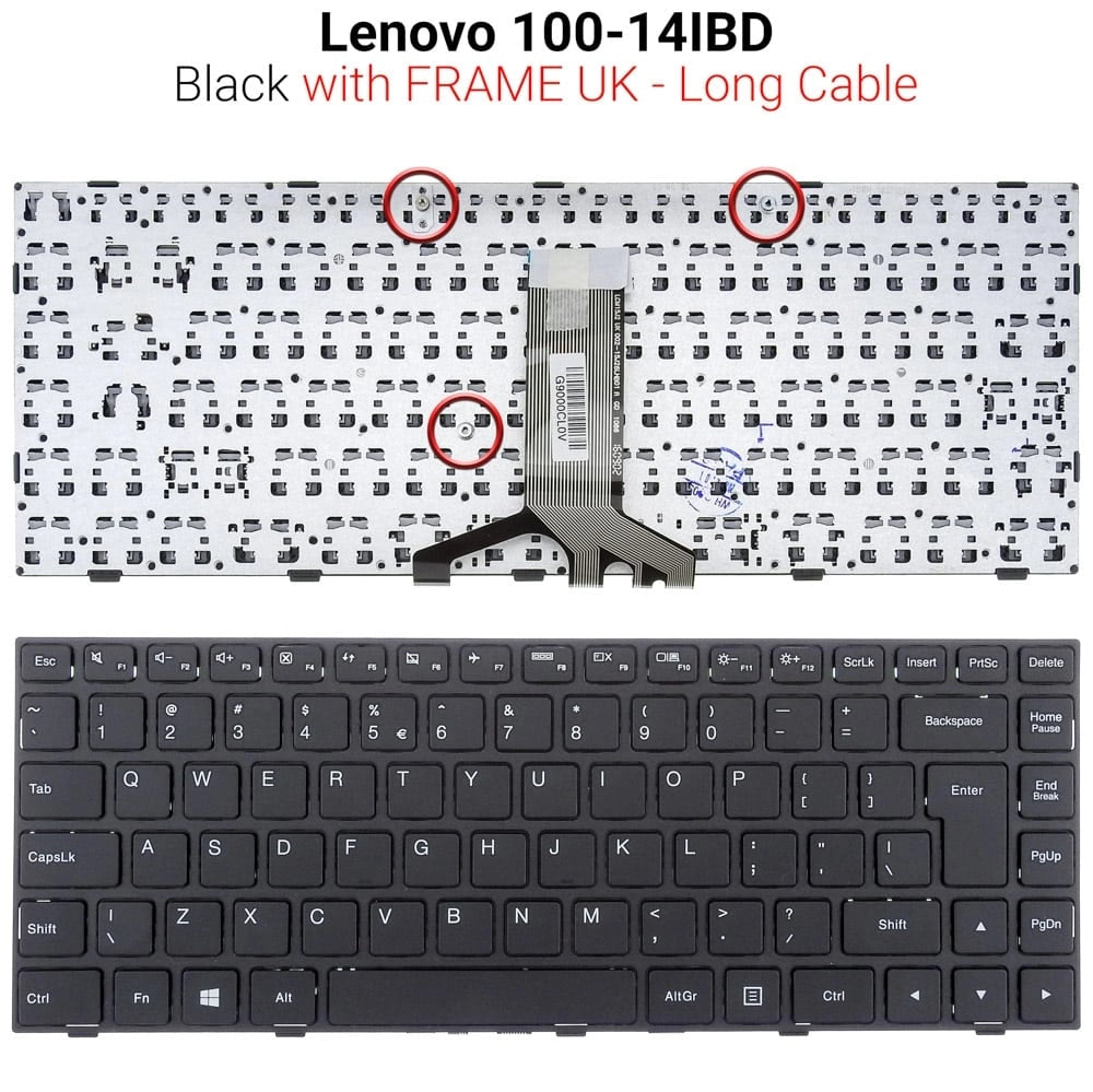 Πληκτρολόγιο Lenovo 100-14IBD LONG Cable