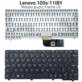 Πληκτρολόγιο Lenovo Ideapad 100S-11IBY NO Frame US Μαύρο