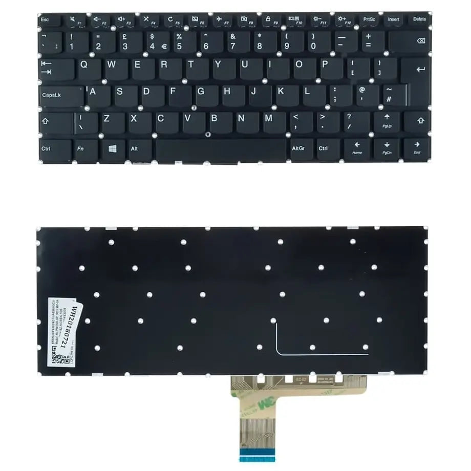 Πληκτρολόγιο Lenovo Ideapad V110-14AST NO Frame UK