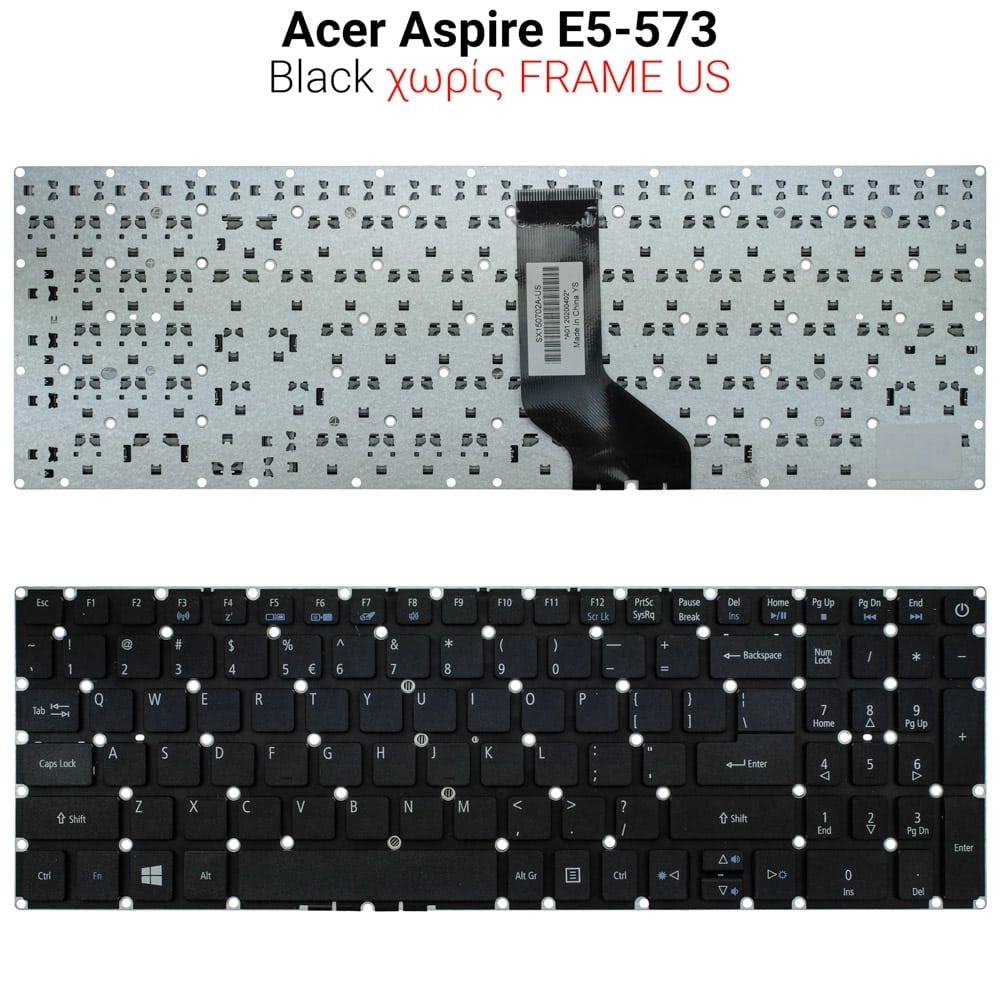 Πληκτρολόγιο ACER Aspire E5-573 NO Frame US