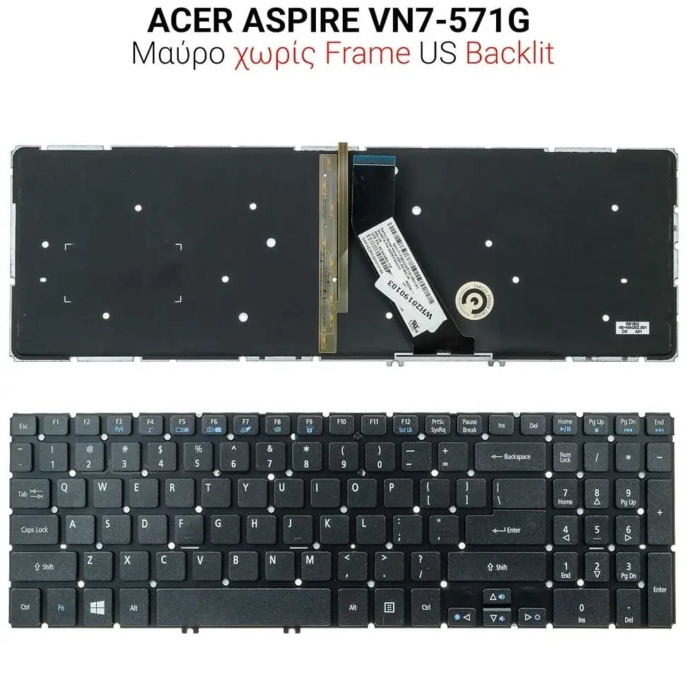 Πληκτρολόγιο ACER VN7-571G US WITH Backlight
