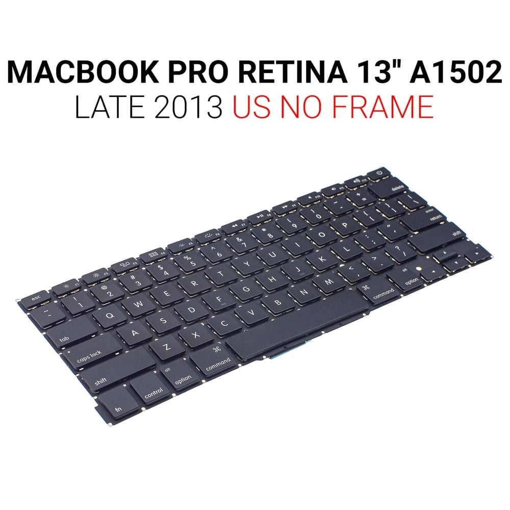 Πληκτρολόγιο Macbook PRO Retina 13'' A1502 2013 US
