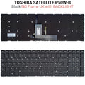 Πληκτρολόγιο Toshiba P50W-B NO Frame UK Backlight