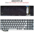 Πληκτρολόγιο ASUS N751JK Backlight NO Frame US