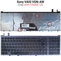 Πληκτρολόγιο SONY VAIO VGN-AW GRAY Frame US