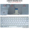 Πληκτρολόγιο Lenovo Ideapad S10-3 White WITH Frame