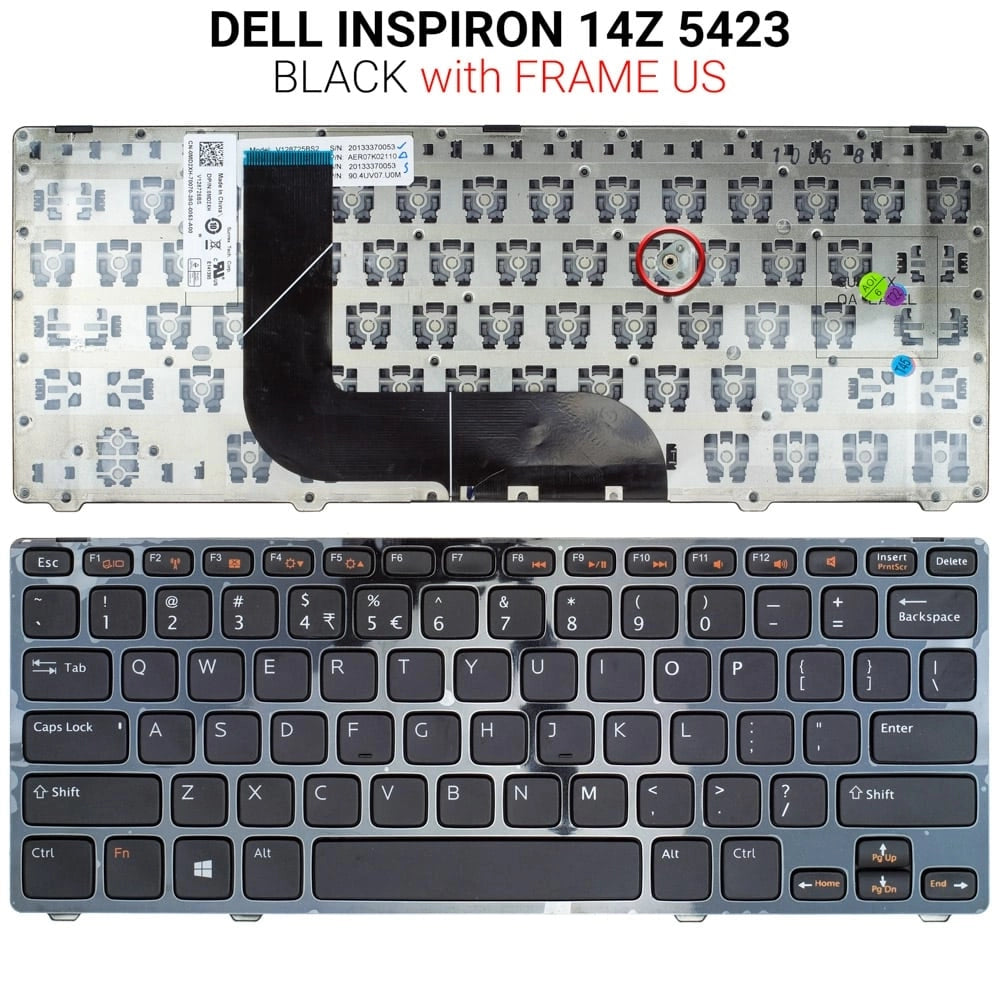 Πληκτρολόγιο DELL Inspiron 14Z 5423 WITH Frame