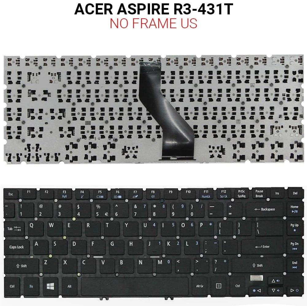 Πληκτρολόγιο ACER Aspire R3-431T NO Frame US