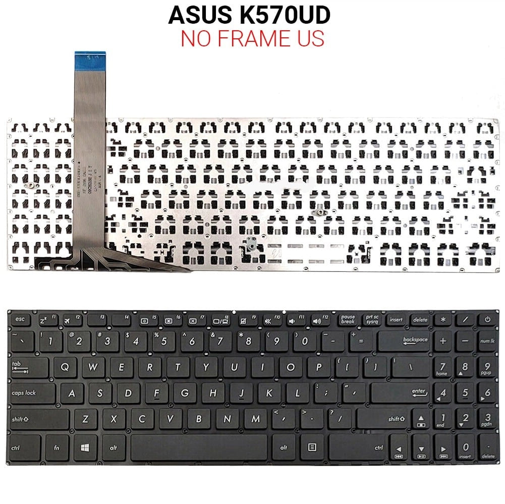 Πληκτρολόγιο ASUS K570UD NO Frame US